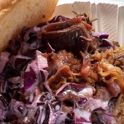 Big Tasty's - Pulled pork sandwich with slaw
