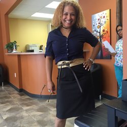 Centre Street Dental Center - Flora (the manager) at the front desk