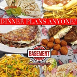 The Basement Sports Bar & Grill - Wide range of menu items from staple items to signature dishes.
