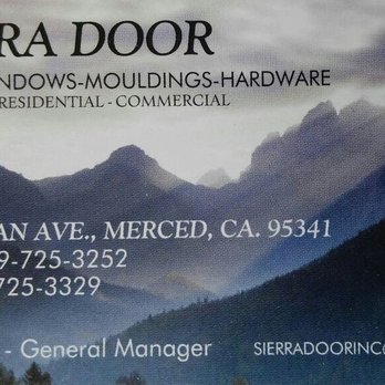 Sierra Door - Building Supplies Near Me - Merced, California Sierra Door - Building Supplies Near Me - Merced, California