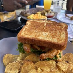 Soft shell crab sandwich, this was a special that day and I wasn't super impressed it was just okay.