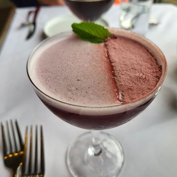 Gandy Dancer - Purple and blue cocktail - Seafood Near Me - Ann Arbor, Michigan Gandy Dancer - Purple and blue cocktail - Seafood Near Me - Ann Arbor, Michigan