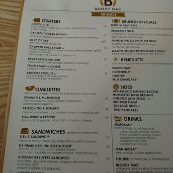 Barley Mac - Menu - Bars Near Me - Arlington, Virginia Barley Mac - Menu - Bars Near Me - Arlington, Virginia