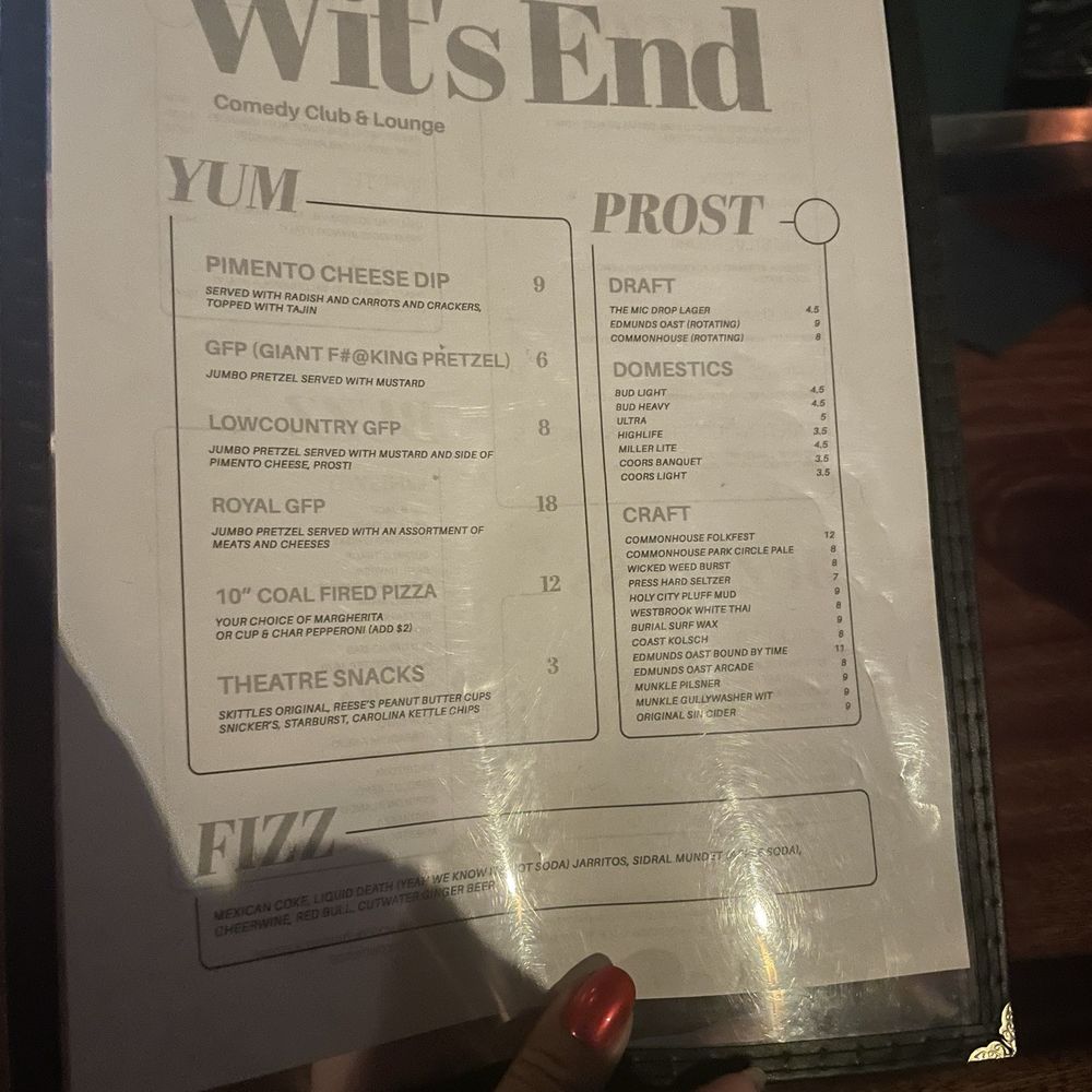 Wits End - Comedy Clubs Near Me - North Charleston, South Carolina Wits End - Comedy Clubs Near Me - North Charleston, South Carolina