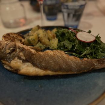 Elia - Sea bass - Wine Bars Near Me - San Carlos, California