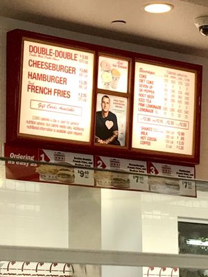 Menu photo 5 In-N-Out Burger San Carlos, CA