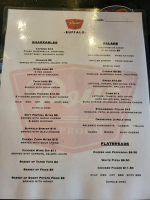 Menu photo 5 Pour Taproom Buffalo, NY Menu photo 5 Pour Taproom Buffalo, NY