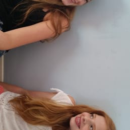 My girls and their long locks My girls and their long locks