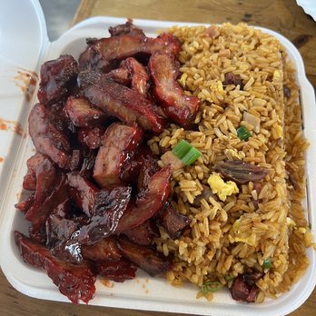 San Eatery - BBQ pork with pork fried rice - Latin American Near Me - Katy, Texas