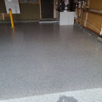 Arceo Epoxy Concrete Coatings - Epoxy Lunar Flake - Flooring Near Me