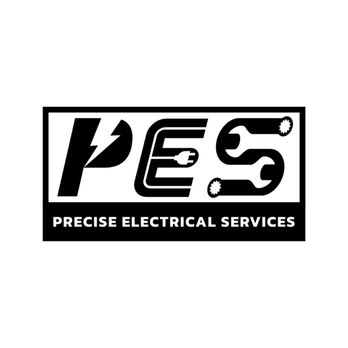 Precise Electrical Services - 3 Letter Logo - Electricians Near Me