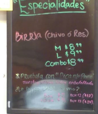 Menu photo 8 Taqueria Las Comadres La Mirada, CA Menu photo 8 Taqueria Las Comadres La Mirada, CA