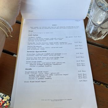 Obacht - Menu in English - Bavarian Near Me - Munich, BY