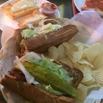 Dion's Pizza - Roast Beef and Provolone sandwich with green chile. - Pizza Near Me - Albuquerque, New Mexico Dion's Pizza - Roast Beef and Provolone sandwich with green chile. - Pizza Near Me - Albuquerque, New Mexico
