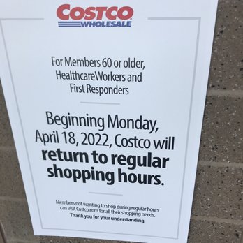 Costco Wholesale - 4/24/22 Back to regular business hours for all - Wholesale Stores Near Me - Ukiah, California Costco Wholesale - 4/24/22 Back to regular business hours for all - Wholesale Stores Near Me - Ukiah, California