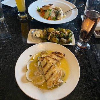Karline's Restaurant - Red snapper, clam, brussel sprouts - Bars Near Me - Redding, California