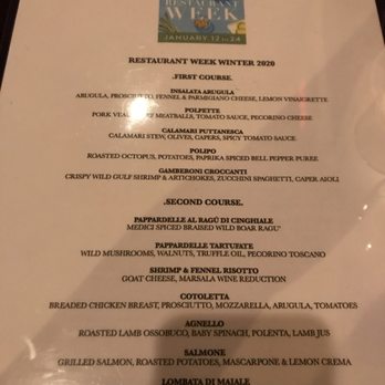 Melograno - Restaurant Week Menu - Italian Near Me - Philadelphia, Pennsylvania