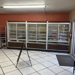 Melody Bakery - One of two pastry displays.