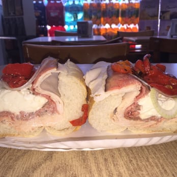 M & P Biancamano - Roast beef turkey mutz roasted peppers and onions - Grocery Near Me - Hoboken, New Jersey M & P Biancamano - Roast beef turkey mutz roasted peppers and onions - Grocery Near Me - Hoboken, New Jersey