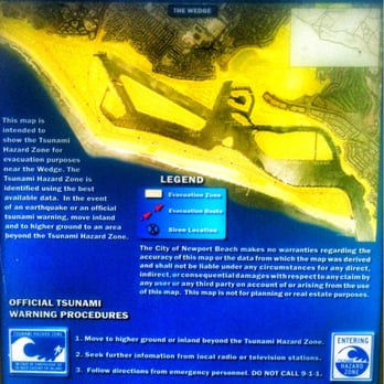 The Wedge - Not much high ground in this area so if a Tsunami rolls in I am surfing it to Vegas!!!! - Beaches Near Me - Newport Beach, California