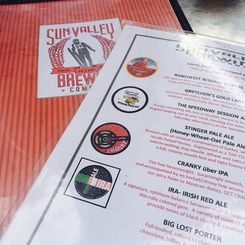 Sun Valley Brewing Company - Beer menu at the Sun Valley Brewing Co - Breweries Near Me - Hailey, Idaho Sun Valley Brewing Company - Beer menu at the Sun Valley Brewing Co - Breweries Near Me - Hailey, Idaho
