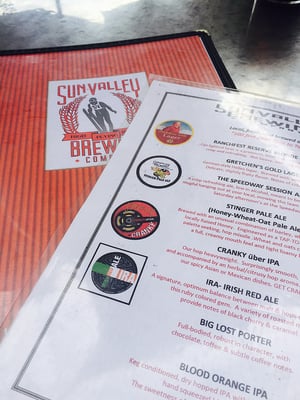 Menu photo 5 Sun Valley Brewing Company Hailey, ID Menu photo 5 Sun Valley Brewing Company Hailey, ID