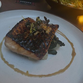 Komodo Miami - Soy Sake Salmon & Special Fried Rice - Asian Fusion Near Me - Miami, Florida Komodo Miami - Soy Sake Salmon & Special Fried Rice - Asian Fusion Near Me - Miami, Florida