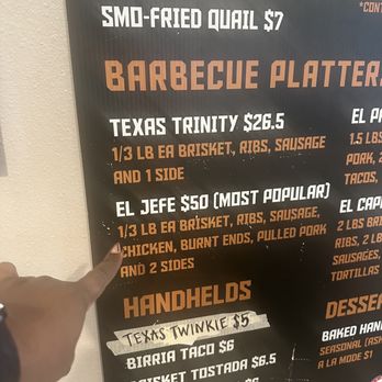 Hurtado Barbecue - Partial menu - Barbeque Near Me - Arlington, Texas Hurtado Barbecue - Partial menu - Barbeque Near Me - Arlington, Texas