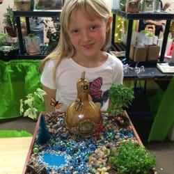 Fiona's Fairy Garden, Inc - What an amazing smile!  She was so proud of her garden.  It turned out amazing.