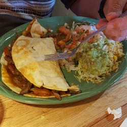 La Cascada Mexican Restaurant - Beef quisedilla big portions