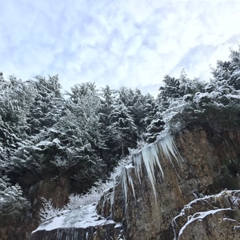 Franklin Falls Trailhead - View from the end of the trail - Hiking Near Me - North Bend, Washington