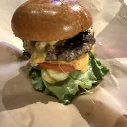 their famous burger their famous burger