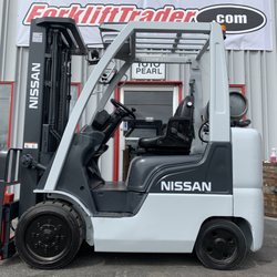 M & W Industrial Equipment - Nissan Cushion Tire Forklift