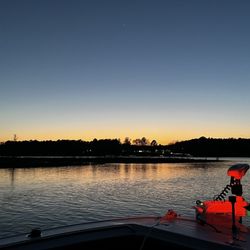 Capt. Dragon Fishing - Sunset on the river