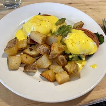 The Huckleberry - Vegetarian Benedict - Breakfast & Brunch Near Me - Louisville, Colorado