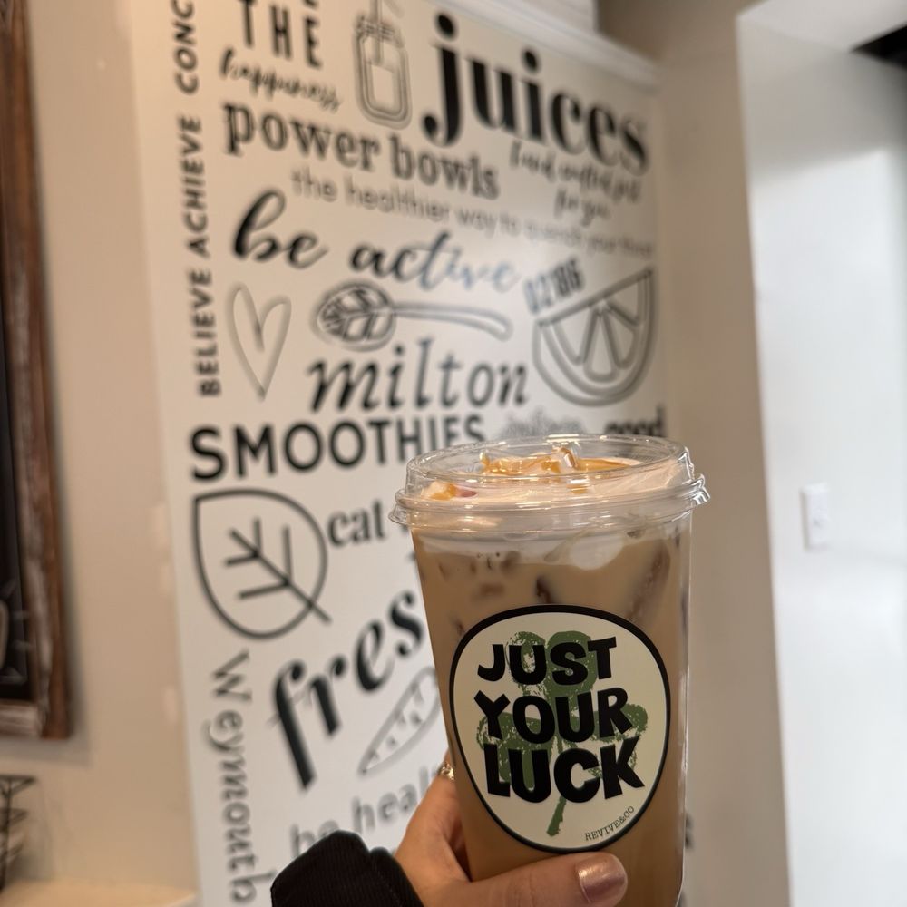 Revive - Caramel Brûlée Late - Juice Bars & Smoothies Near Me - Milton, Massachusetts