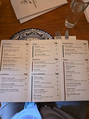 Menu photo 8 Las Quince Letras Oaxaca, OAX