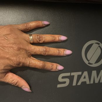 Candle Nail Spa - Richardson - This is a gel builder manicure with design. - Nail Salons Near Me - Richardson, Texas Candle Nail Spa - Richardson - This is a gel builder manicure with design. - Nail Salons Near Me - Richardson, Texas