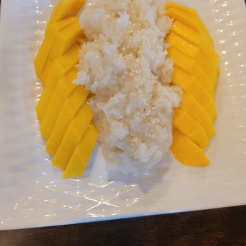 Eggplants Thai Cuisine - Mango sticky rice - Thai Near Me - Temecula, California Eggplants Thai Cuisine - Mango sticky rice - Thai Near Me - Temecula, California