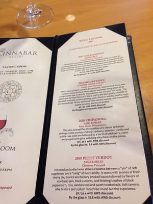 Cinnabar Winery Tasting Room by null