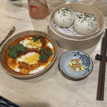 Lotus Noodle Bar - Steamed bun with egg appetizer - Ramen Near Me - St. Augustine, Florida