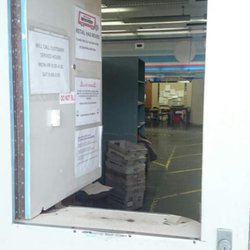 US Post Office - Ring the bell and someone will open door if you have package pick up note