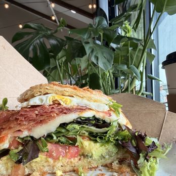 Mundial Coffee - Loaded Breakfast Sandwich - Coffee & Tea Near Me - Riverside, California