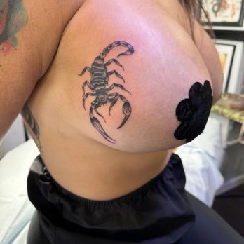Empire Tattoo Studios - #scorpion  #strength  #resilience  #realistic #momswithtattoos - Tattoo Near Me - Redlands, California
