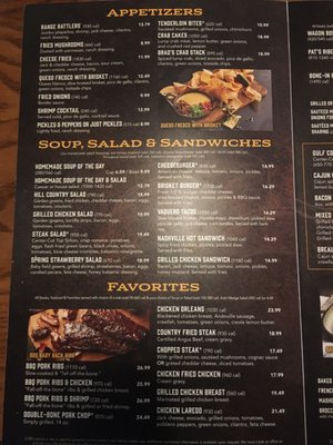 Menu photo 1 Saltgrass Steak House Oklahoma City, OK Menu photo 1 Saltgrass Steak House Oklahoma City, OK