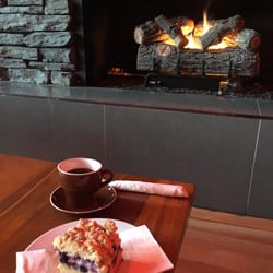The Rockpool - Blueberry crumble and coffee