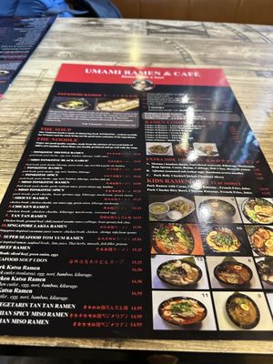 Menu photo 1 Umami Ramen And Grill Surrey, BC Menu photo 1 Umami Ramen And Grill Surrey, BC
