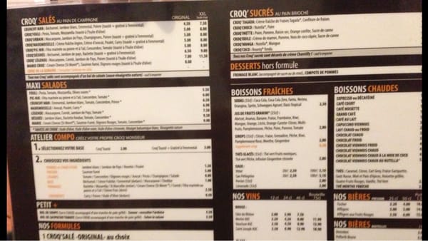 Menu photo 4 The Crock'n'Roll Lyon, 69 Menu photo 4 The Crock'n'Roll Lyon, 69