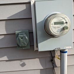 50amp inlet outlet for generator hookup.