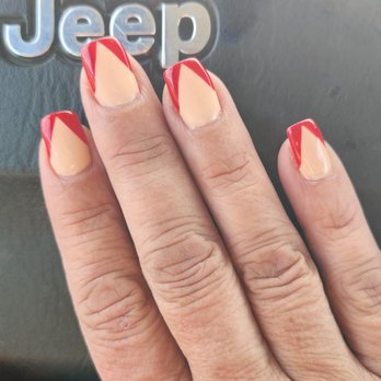 IVY Nails - Red for the holiday - Nail Salons Near Me - Las Vegas, Nevada